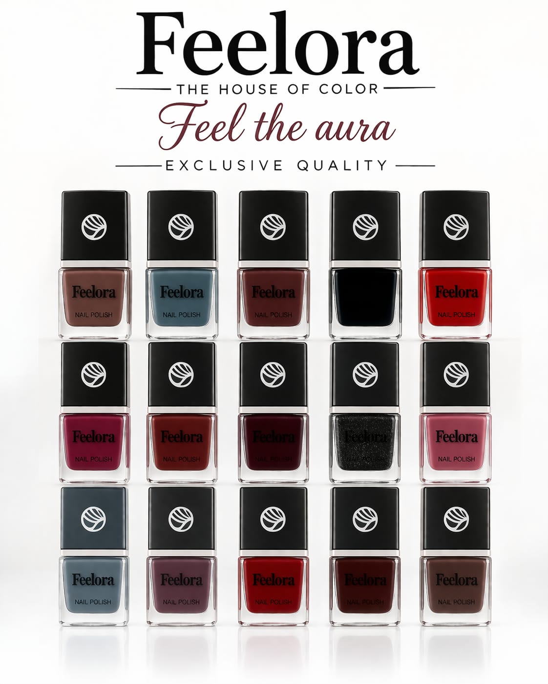 Feelora Nail Art Display Chart