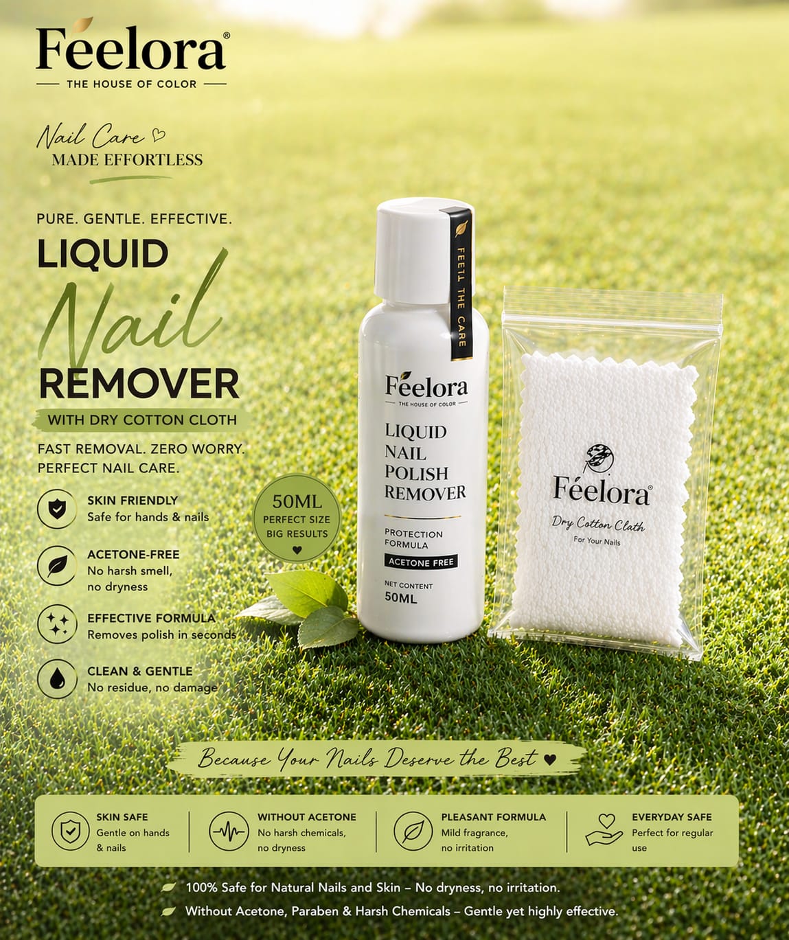Feelora Lequid Nail Polish Remover